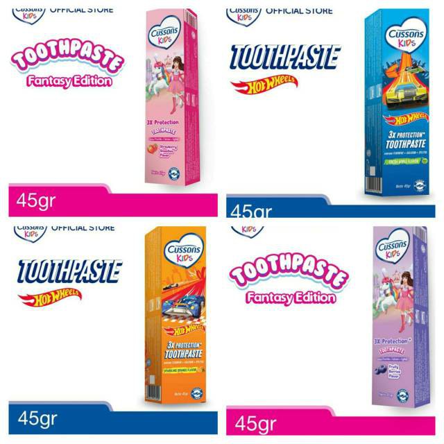 CUSSONS KIDS Toothpaste Pasta Gigi Anak Fruity Berries 45 g