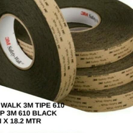 

3M 610 Black-Anti Slip Tangga-Safety Walk 24mm x 10 mtr