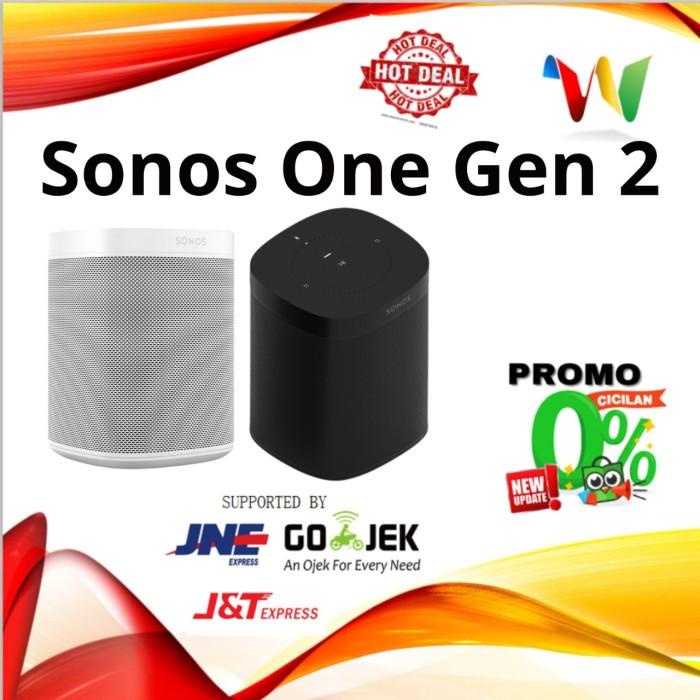 SONOS One Gen 2 Black / White Smart Wireless WiFi Speaker with Alexa