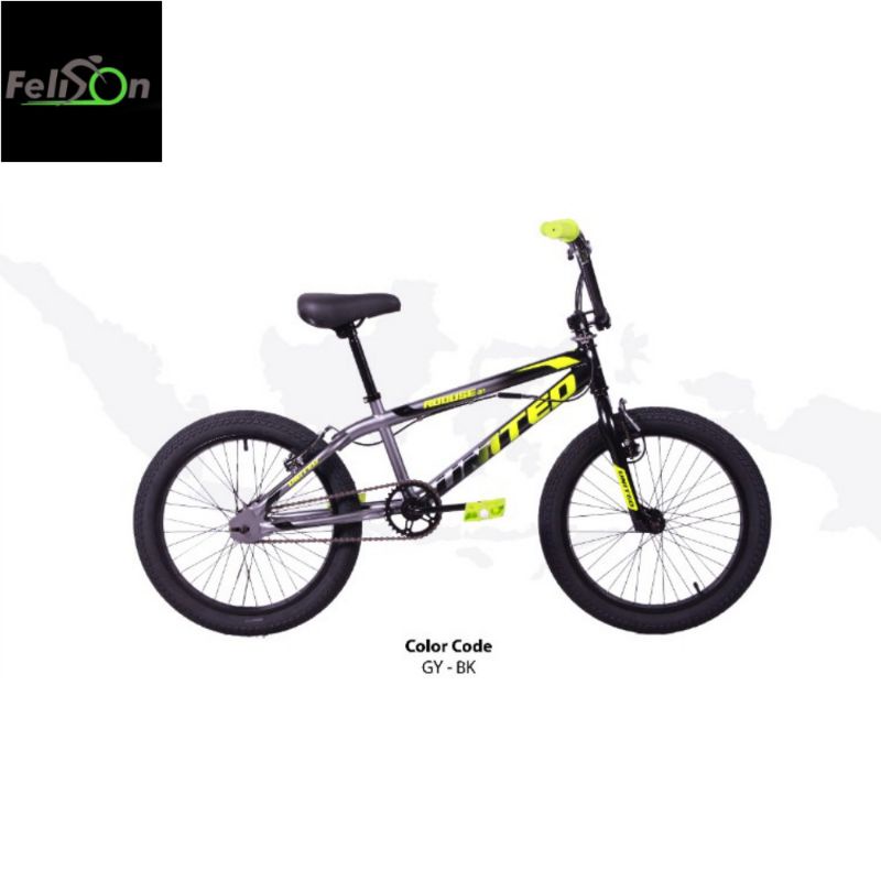 Sepeda BMX UNITED Roouse 01 20 inch Steel Frame
