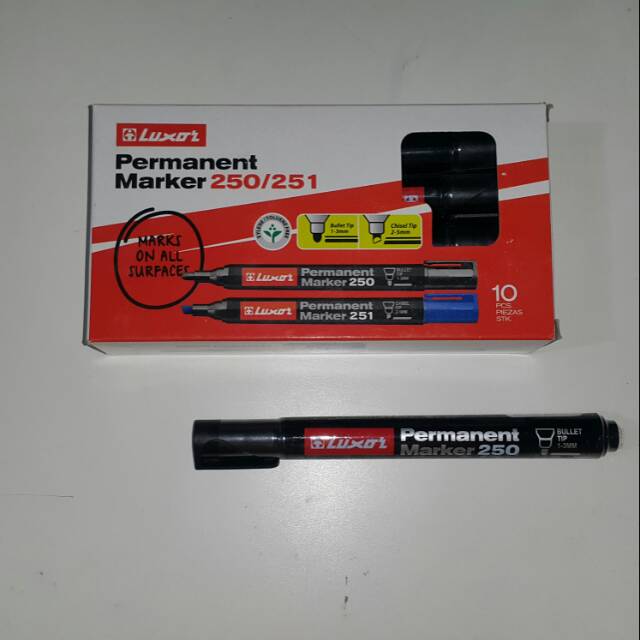 

permanent marker warna hitam
