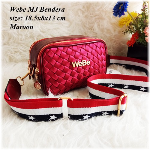 wb mj bendera tas mini tas selempang import wanita fashion bag tas wanita tas batam bag tas furla