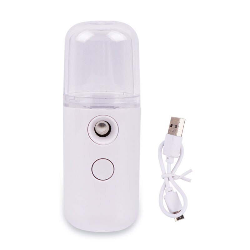 SaLorie Facial Steamer Mini Nano Mist Sprayer Face Steamer Humidifier Anti Wrinkle USB Nebulizer Hydrating Sprayer Beauty Skin Care D-00005