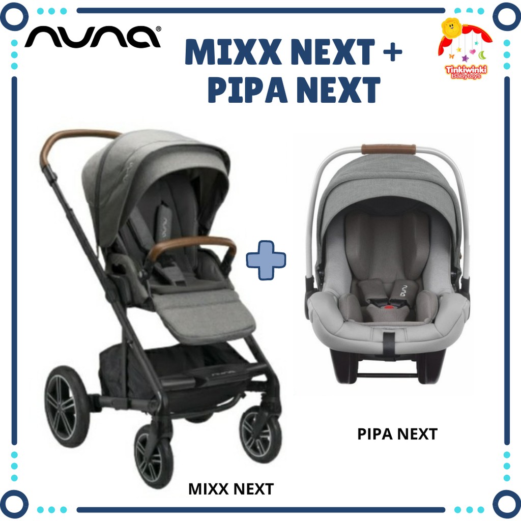 Stroller NUNA MIXX NEXT 2020 + PIPA NEXT