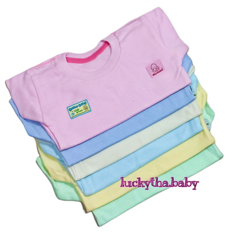 kaos oblong HELLO BABY POLOS go green SNI / OBLONG BAYI BERKUALITAS SNI / KAOS BAYI POLOS