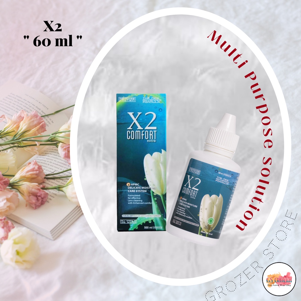 AIR CUCI SOFTLENS X2 60ml / CAIRAN SOFTLENS X2 60 ML