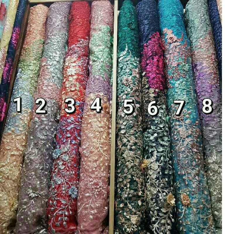 Kain Tile 3d. Tulle 3d korea. Tile Bordir. Kain Brokat Tile Motif. Kain Brukat Tille 3d