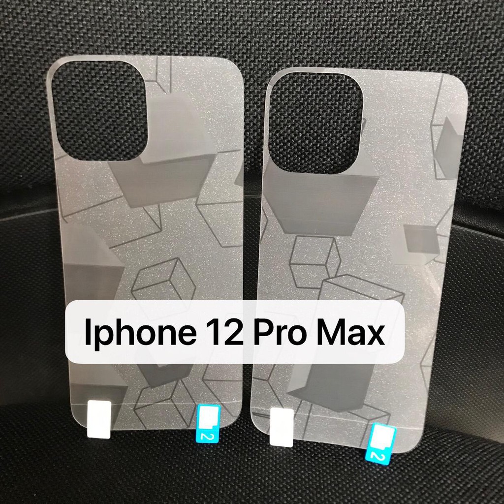 IPHONE 11 11 PRO 11 PRO MAX ANTI GORES BELAKANG SKIN GLITTER CUBE GARSKIN ANTI JAMUR MOTIF 3D KOTAK TRANSPARAN