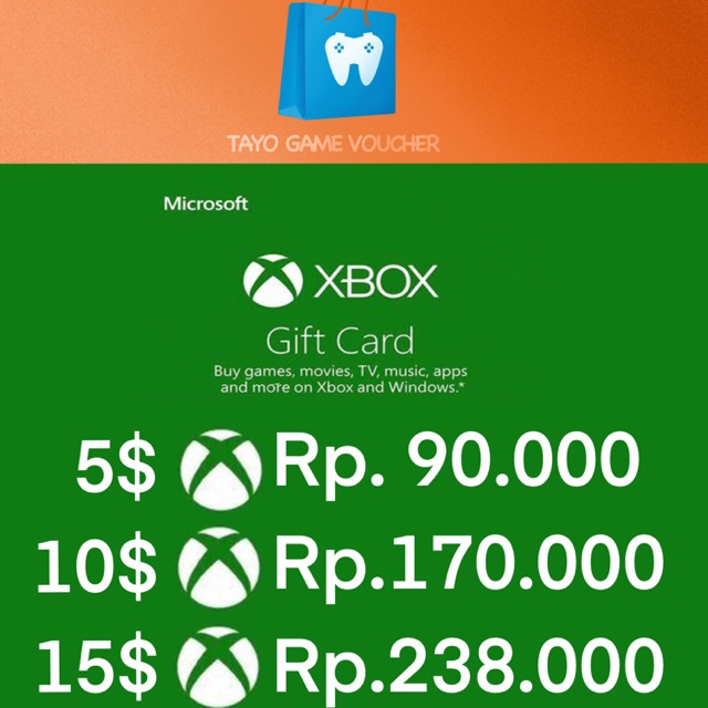 game 10 xbox voucher