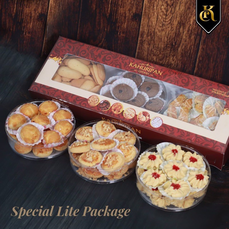 

Hampers Kue Kering Kahuripan Cookies Paket isi 3