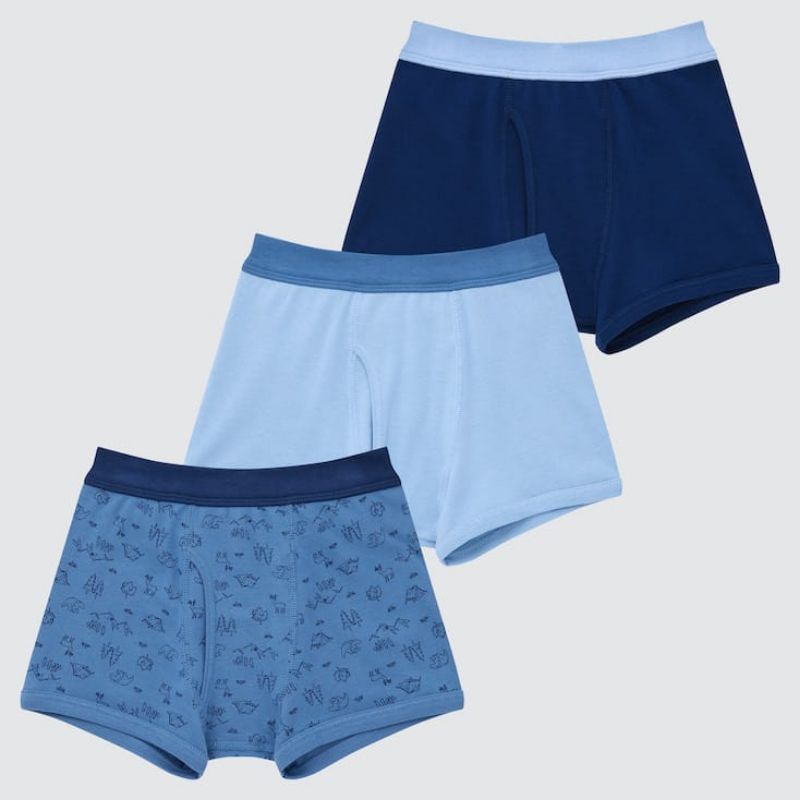 UNIQLO Boxer Brief 3P Boys - UNIQLO SALE 2022