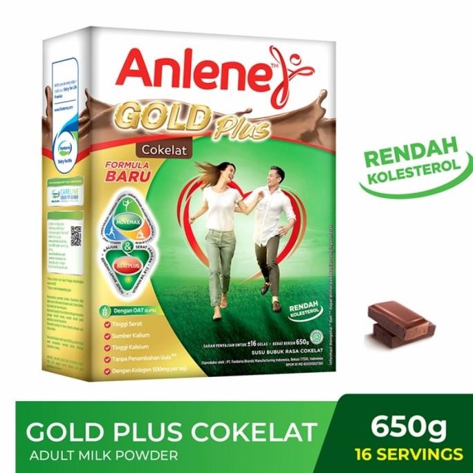 

[COD] Anlene Gold Plus Susu Bubuk Cokelat 650gr [COD]