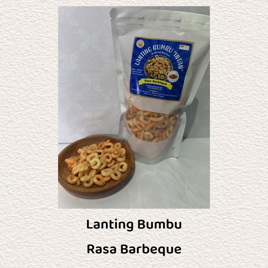 

LANTING BUMBU INTAN KEMASAN 200 GR RASA BARBEUQE