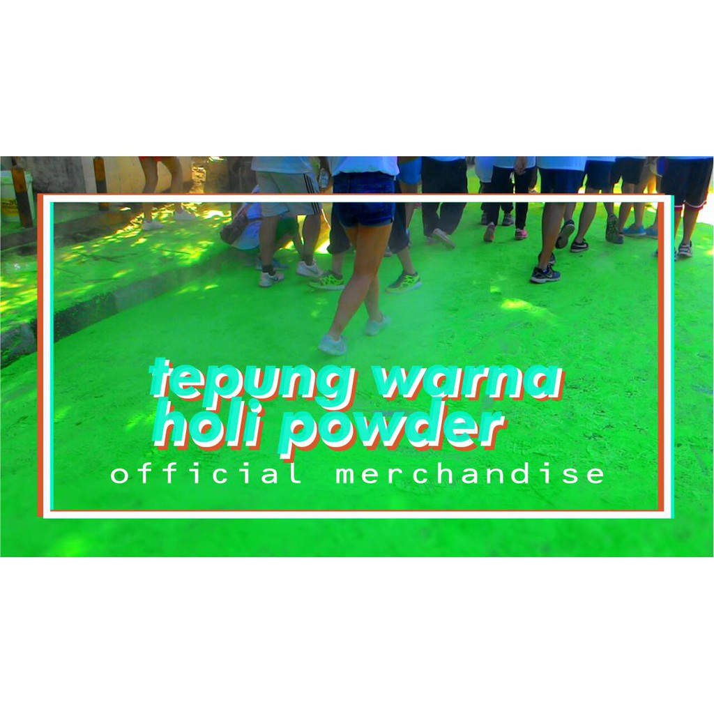 UNIK - Tepung Warna Untuk Color Run atau Holi Festival atau Holi Powder
