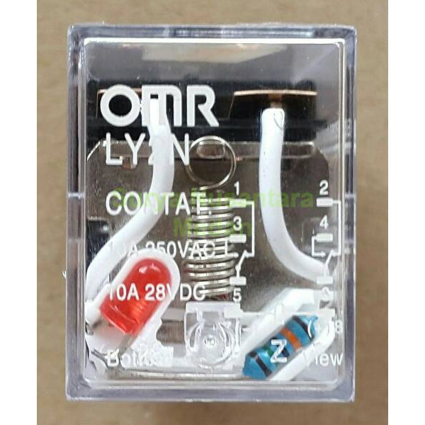 Super Murah! Relay Omron 220v 220 v 8pin 8 pin 8kaki 8 kaki