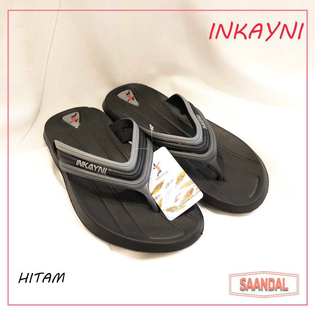 Sandal Jepit Karet Pria Inkayni YK6008 (BISA SATUAN)