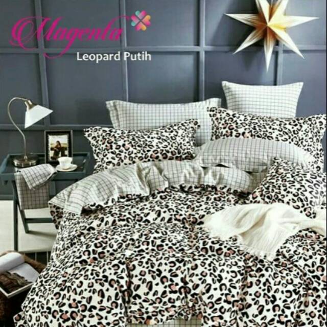 Sprei dan bedcover Leopard