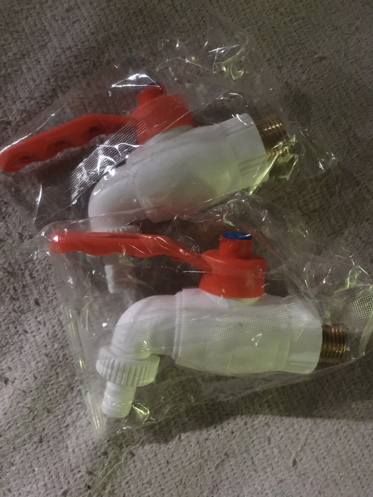 Kran Pvc Jumbo 3/4 Kran Taman Plastik Besar 3/4 Dim Kran Tembok Murah