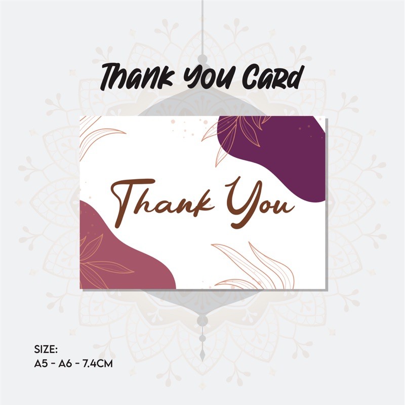 

Thanks Card