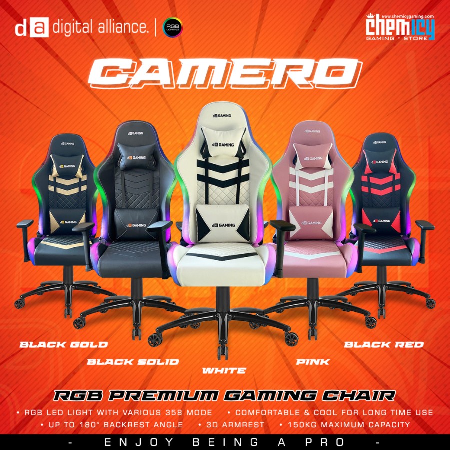 Digital Alliance Camero RGB Gaming Chair / Kursi Gaming