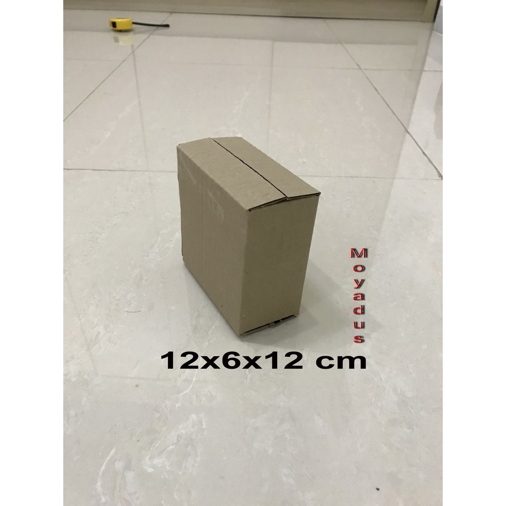 

kardus/karton/box, uk 12x6x12 cm untuk packing (MP)