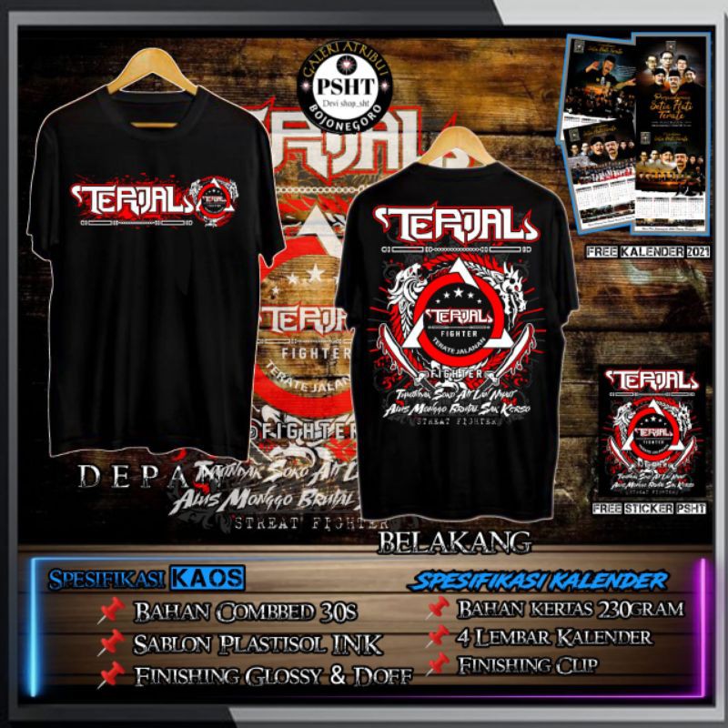 

Baju Terjal Bonus Kalender free stiker