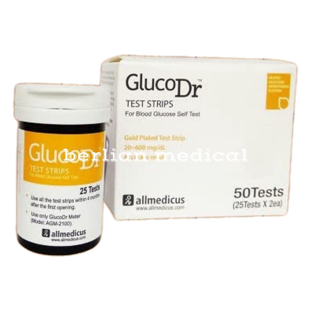 Strip Gula Darah Glucod Dr  Bio sensor