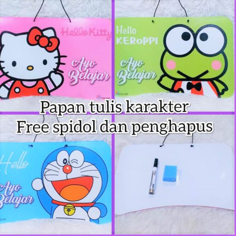 

Papan Tulis Animasi + Spidol + Penghapus