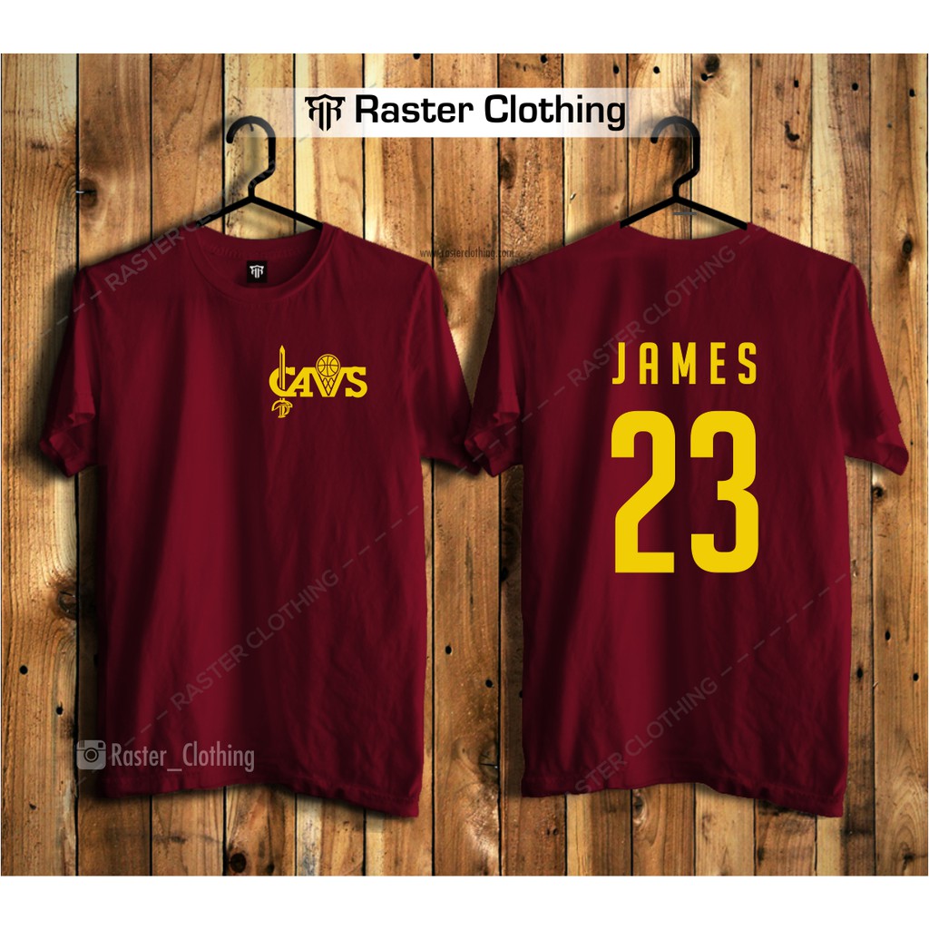Kaos/ Tshirt/ Jersey/ Basket/ NBA/ Lebron James Cleveland Cavaliers 23