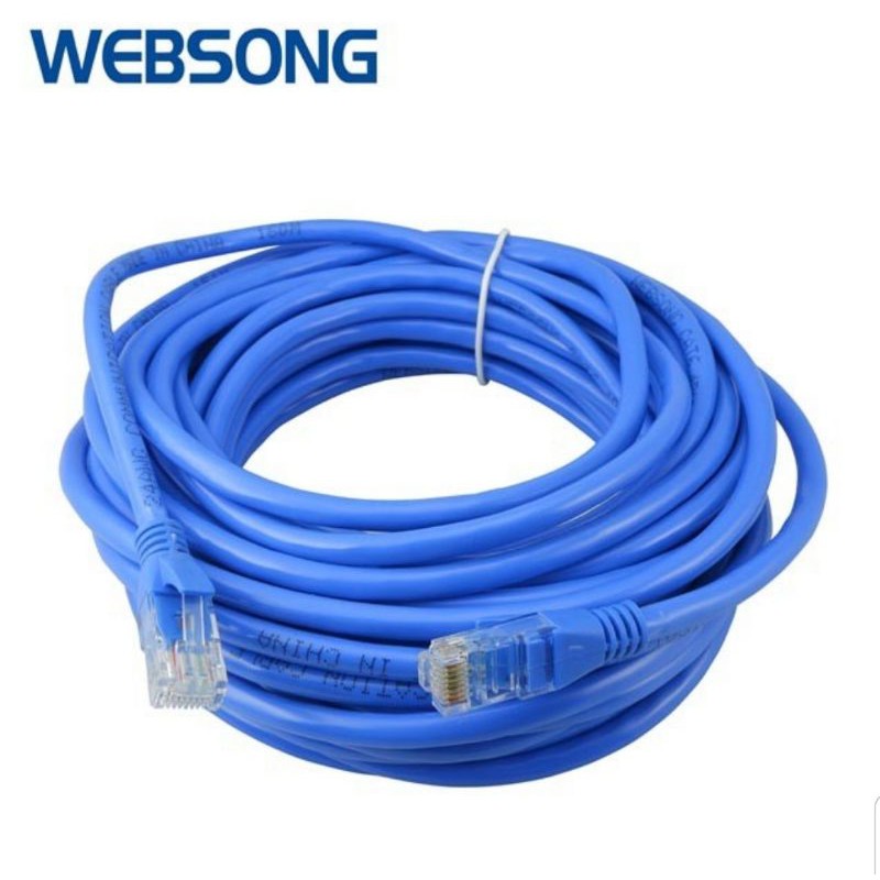 Kabel LAN RJ45 UTP Ethernet 10M Cat6 Gigabit WEBSONG