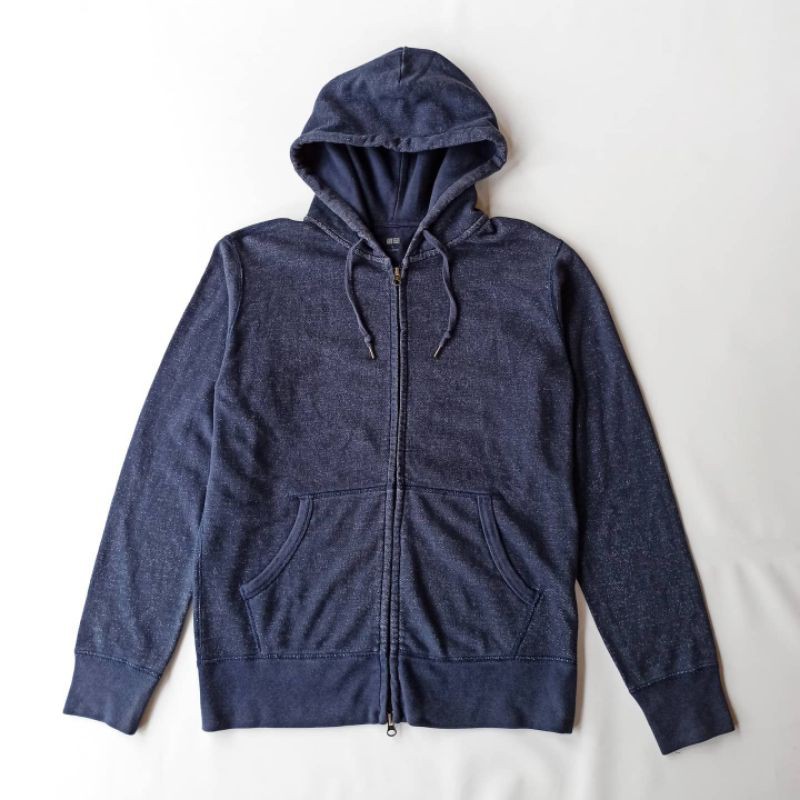 ZIPPER HOODIE UNIQLO | UNIQLO SECOND | UNIQLO BEKAS