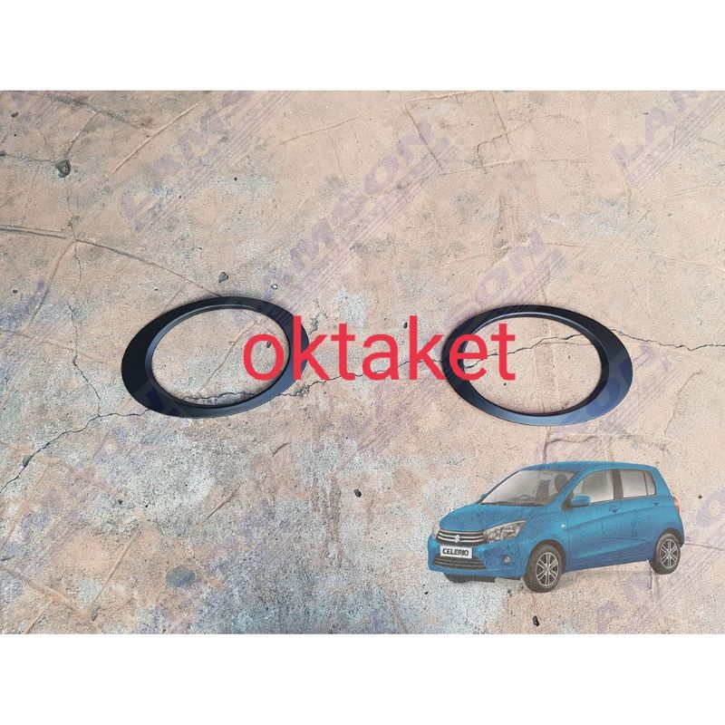 cover ring foglamp Celerio Hitam