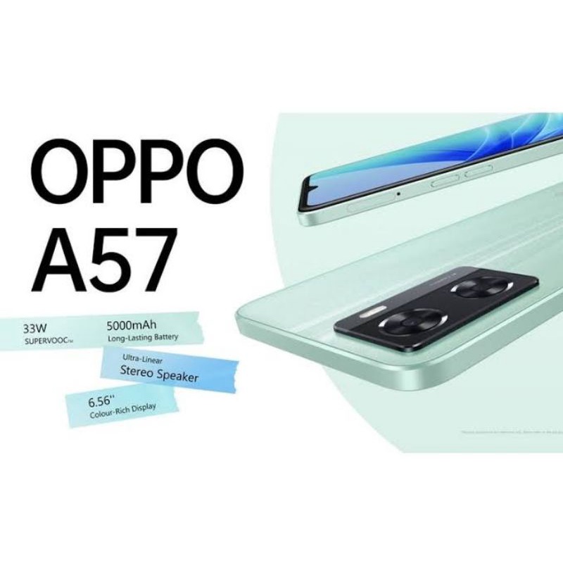 Oppo A57 4/64GB New Garansi Resmi | Oppo A57 2022 4/64 GB New Garansi Oppo