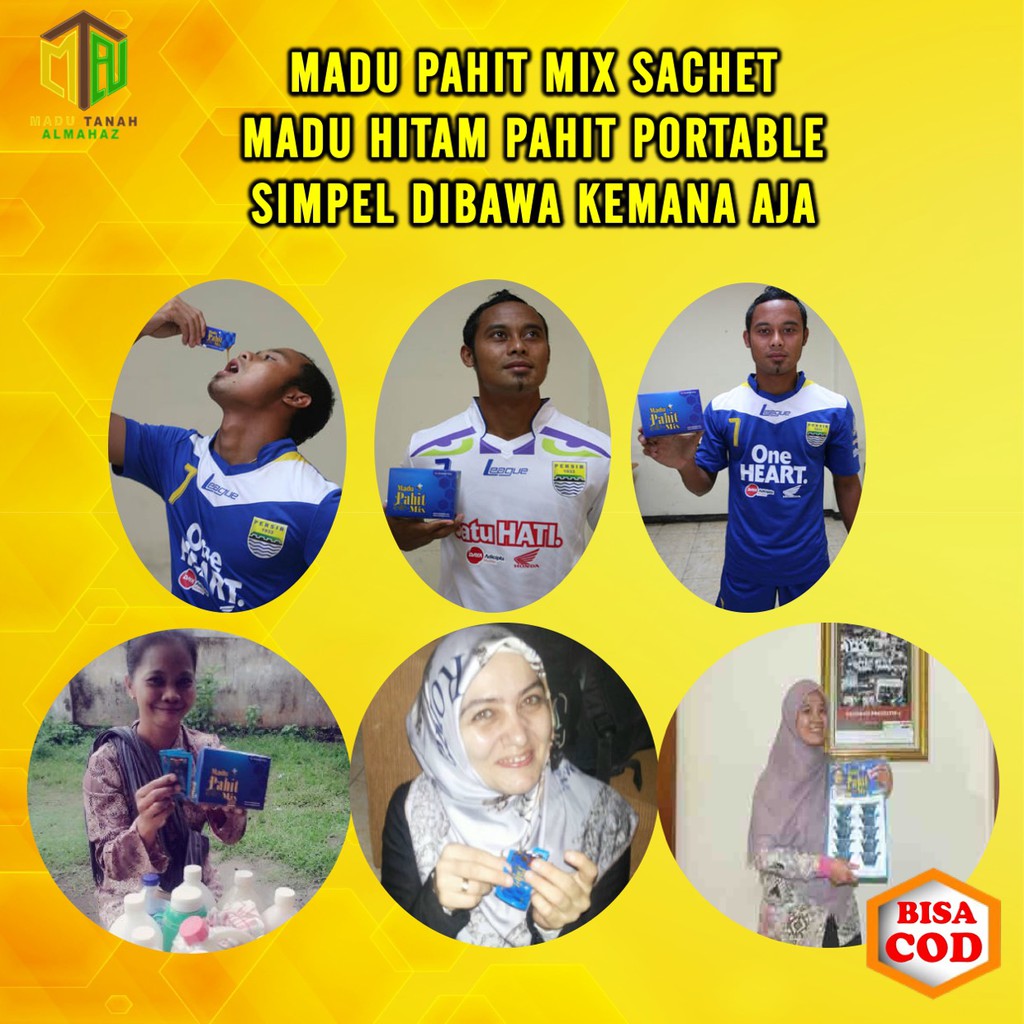 Almahaz Madu Asli Madu Hitam Pahit Madu Herbal Madu Sachet