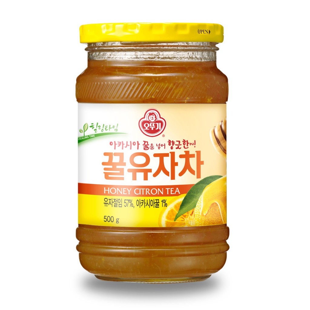 Ottogi Honey Citron Tea 500gr 500 gr / Teh Jeruk Madu korea Asli Korea