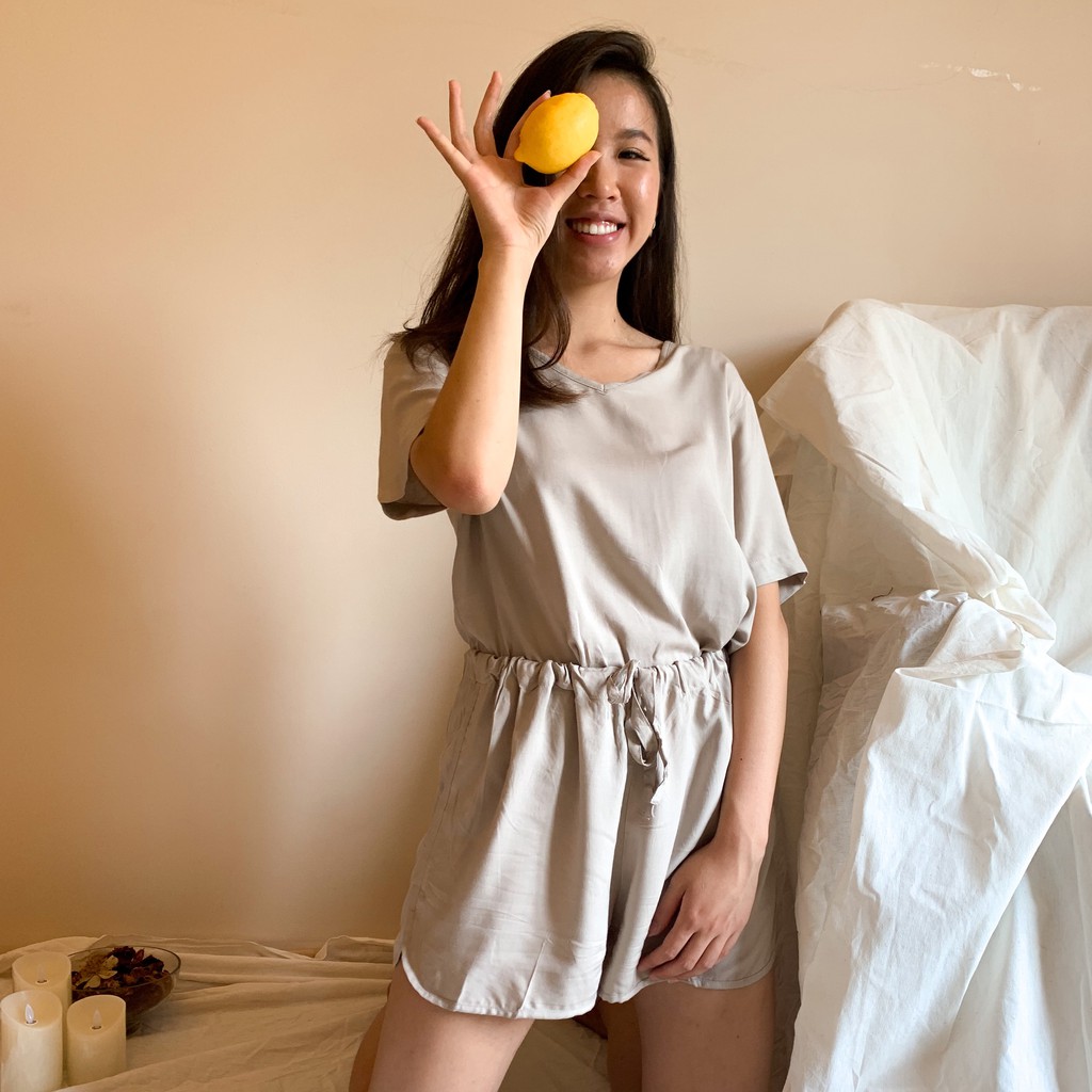 Perth Loungewear / Pajama / Piyama / Baju Tidur | Shopee