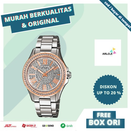 JAM TANGAN WANITA CASIO SHEEN SHE 4510 ORIGINAL JAM TANGAN CEWEK ORIGINAL JAM TANGAN MURAH