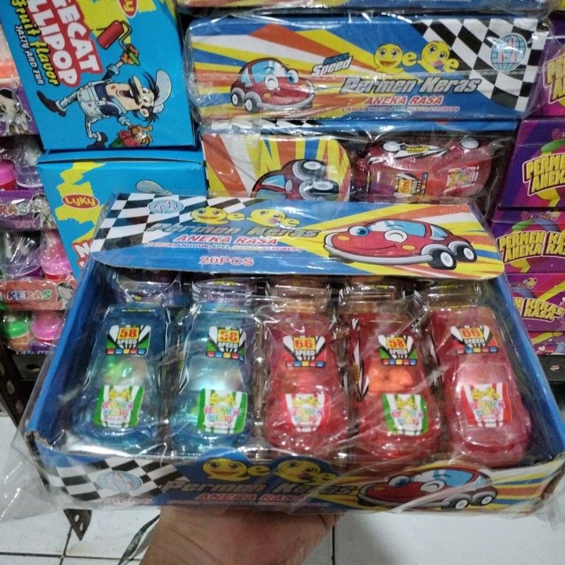 main mobilan isi nya permen