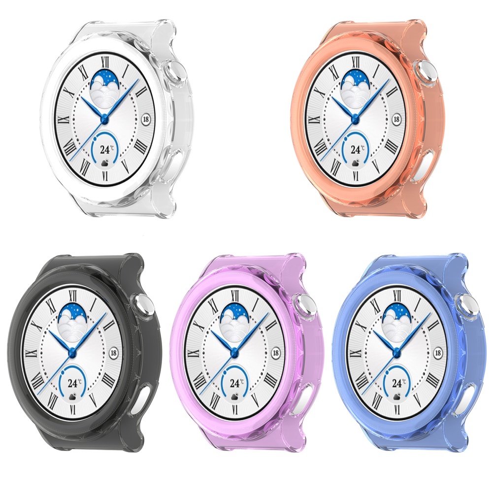 Casing Pelindung Smartwatch Huawei Watch GT 3 Pro 43MM 46MM Bahan TPU