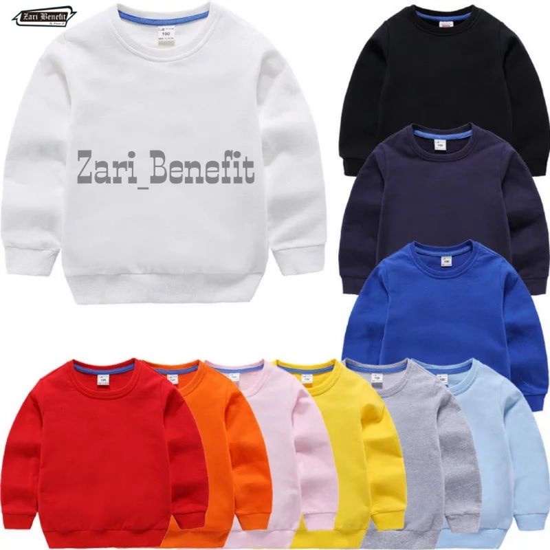 JAKET CREWNECK ANAK / HOODIE ANAK / HOODIE CREWNECK ANAK / HOODIE POLOS / HOODIE ANAK POLOS / HOODIE