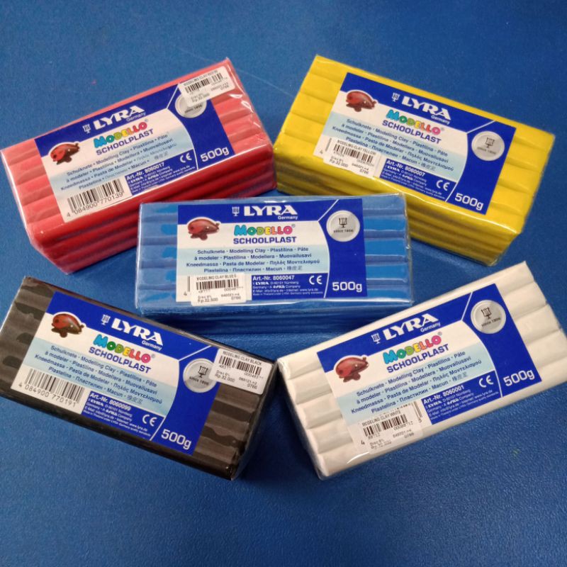 

Modelling Clay / Plastisin SchoolPlast 500gr Lyra