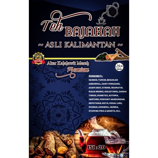 

teh bajakah asli kalimantan