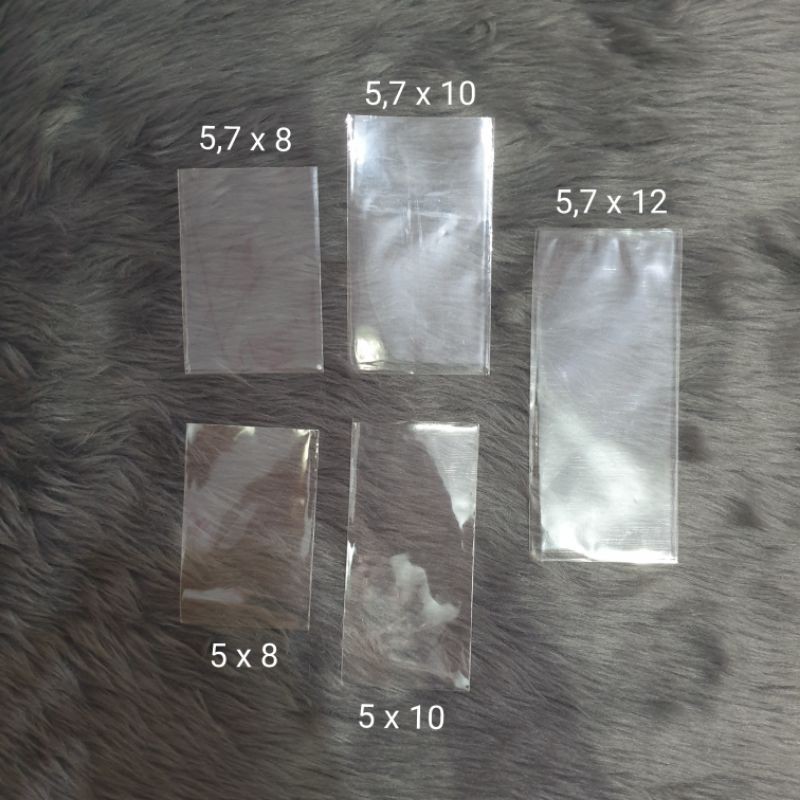 

Plastik Innersleeve photocard / plastik bening tebal