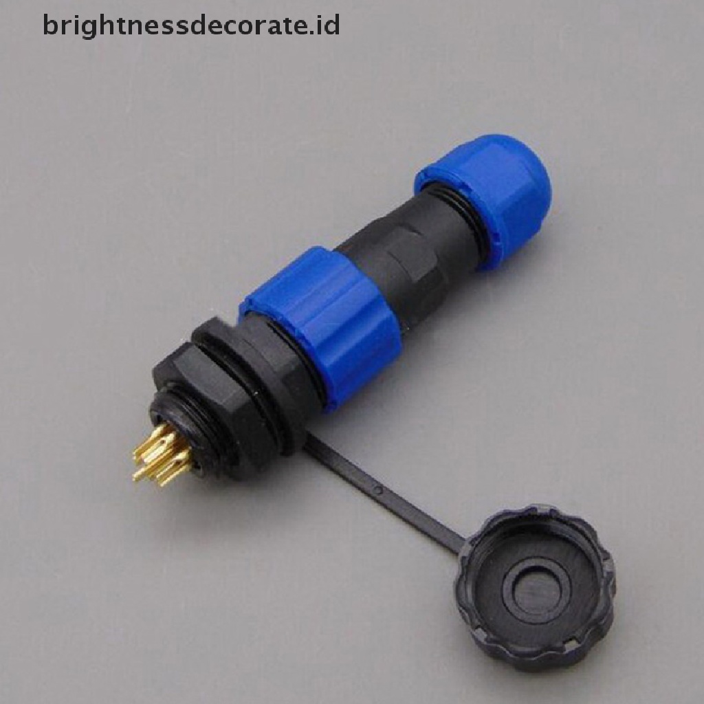 Sp13 Kabel Konektor Bulat Anti Air Ip68