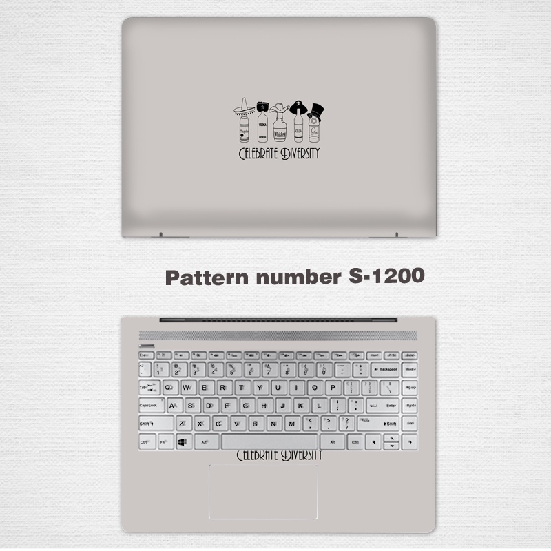 2pcs Stiker Pelindung Laptop Universal Bahan VINYL Ukuran 12 13 14 15.6 Inches ASUS OLED Pro14 M7400Q pro 16 M7600Q