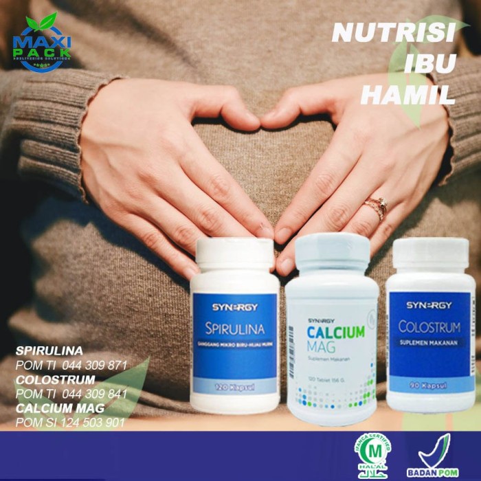 

SPIRULINA COLOSTRUM - MAKANAN PENGGANTI SUSU IBU HAMIL MAXIPACK