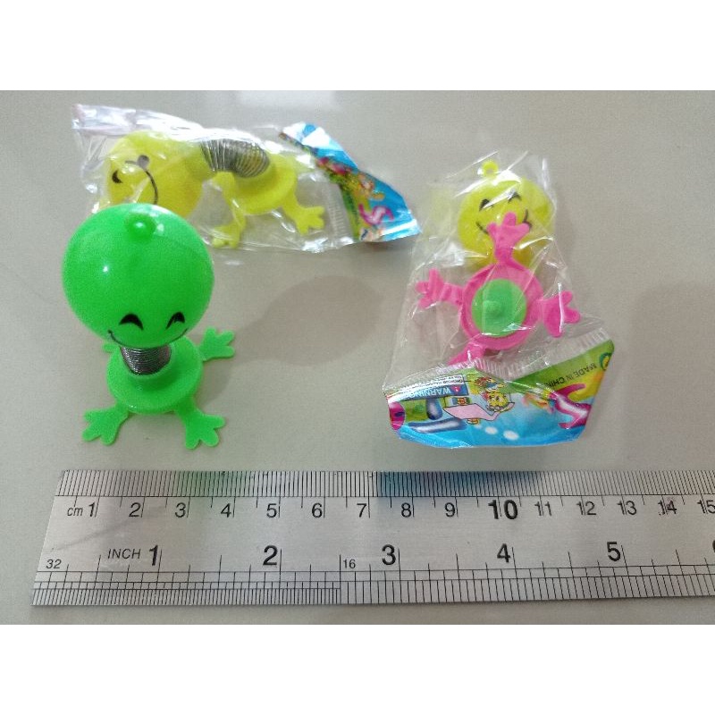 5pcs Mainan Anak SpringDoll / Mainan Pajangan Bergoyang / Mainan Per Goyang / Hiasan Mobil Motor / M