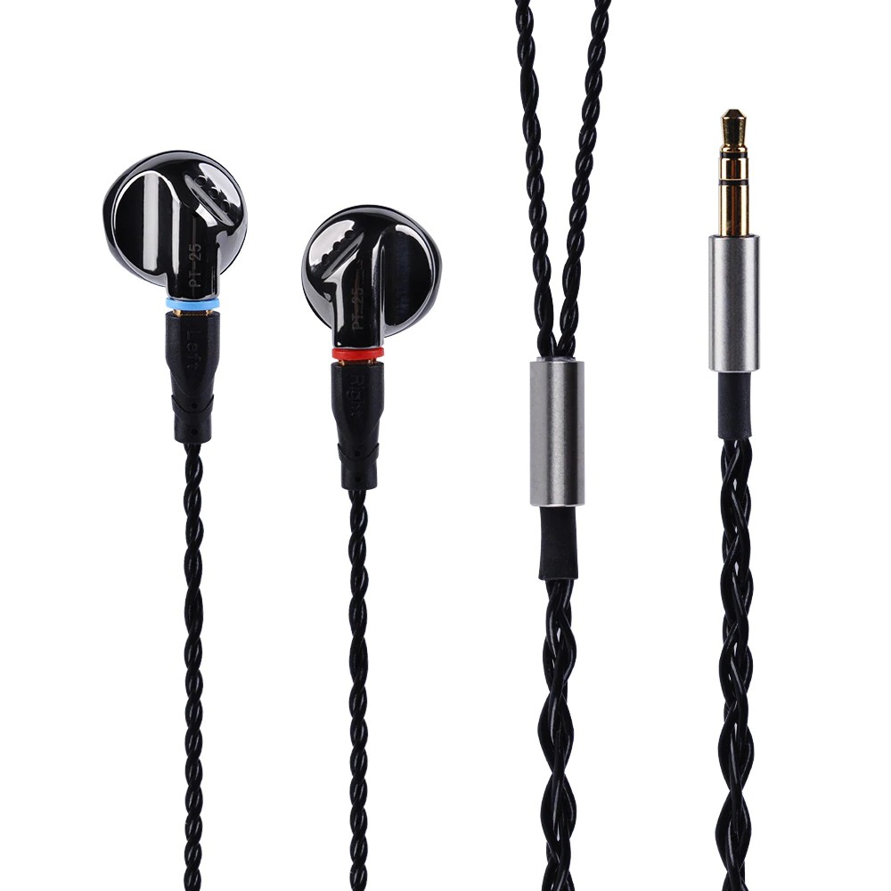 [TERBATAS] AK SENFER PT25 In Ear Earphone Earburd Graphene Dynamic Driver Unit HIFI Earplug With