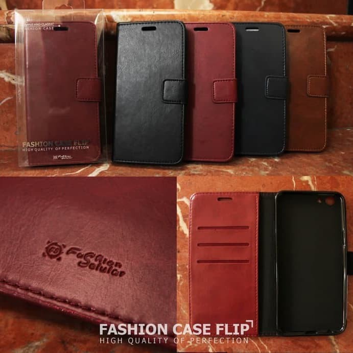 INFINIX S4/INFINIX S5/INFINIX S5 LITE CASE SOFTCASE DOMPET KULIT, FLIP LEATHER KANCING