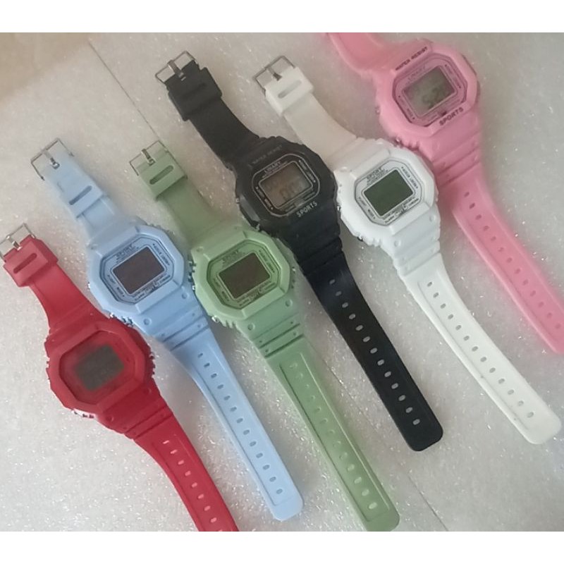 JAM TANGAN CEWEK DIGITAL WATER RESISTANT